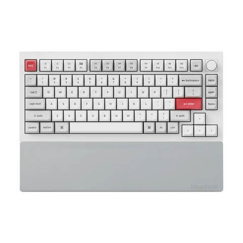 Silicon Palm Rest Keychron Grey