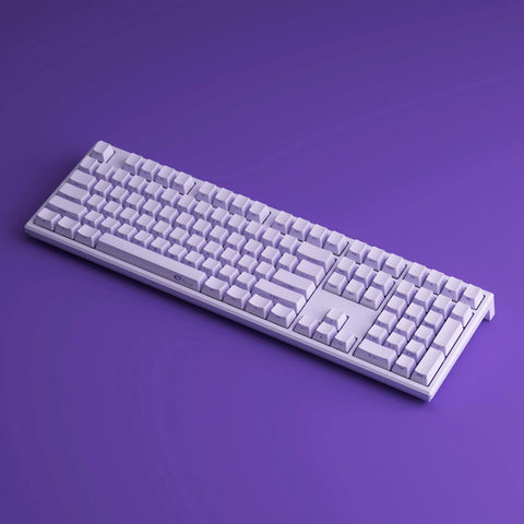 Monsgeek MG108B Taro Purple - Akko V3 Cream Blue Pro