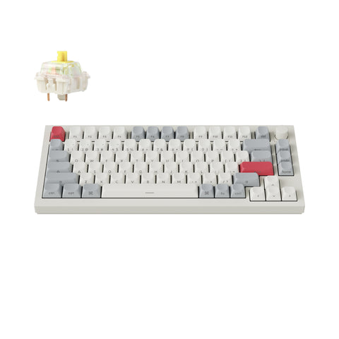 Keychron Q1 Max Shell White Side-printed