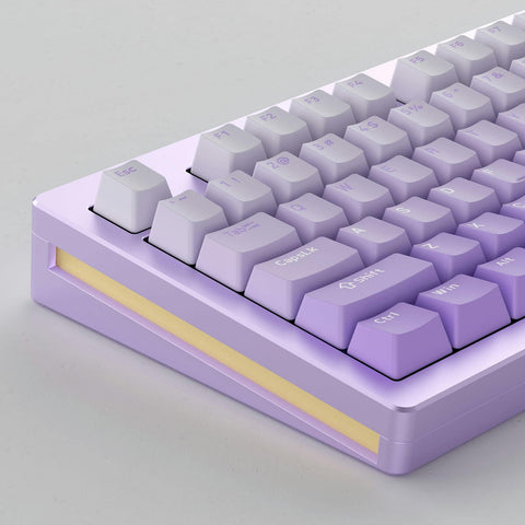 Monsgeek M3W Purple - Akko V3 Cream Yellow Pro