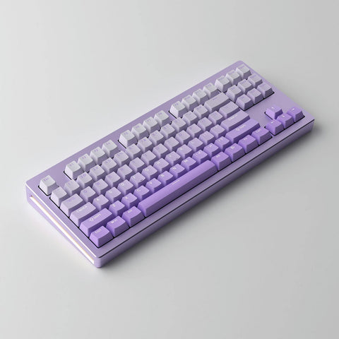 Monsgeek M3W Purple - Akko V3 Cream Yellow Pro