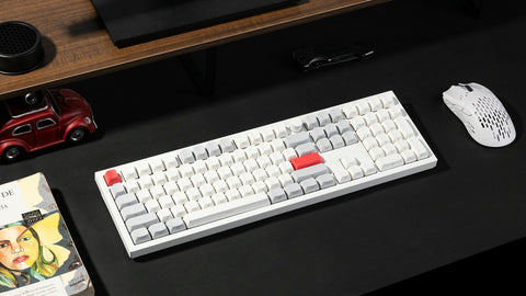 Keychron Q6 Max Shell White Side-printed