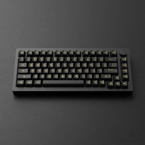 Monsgeek M1W Black Gold - AKKO Fairy Silent