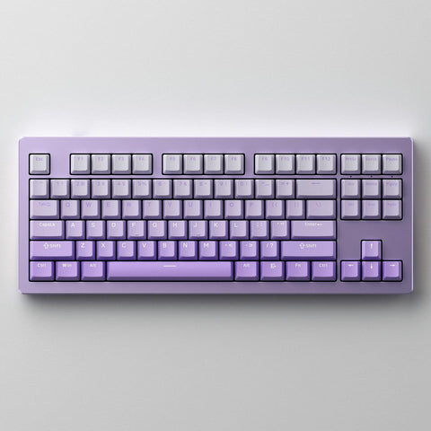 Monsgeek M3W Purple - Akko V3 Cream Yellow Pro