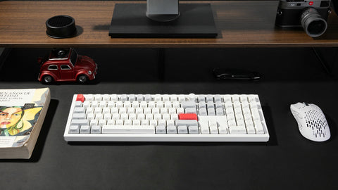 Keychron Q6 Max Shell White Side-printed