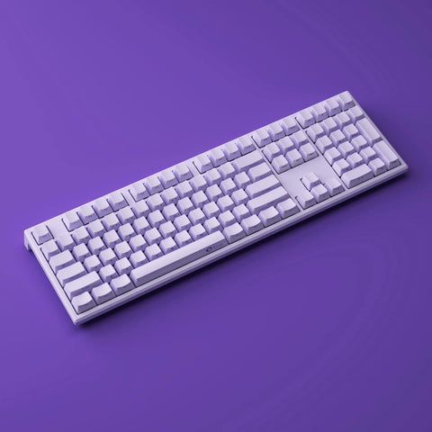 Monsgeek MG108B Taro Purple - Akko V3 Cream Blue Pro