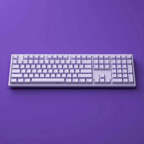 Monsgeek MG108B Taro Purple - Akko V3 Cream Blue Pro