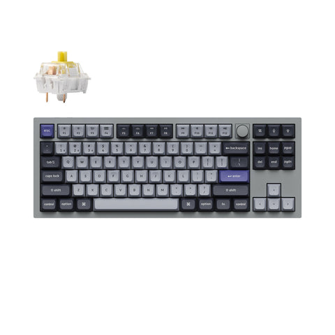 Keychron Q3 Pro Silver Grey