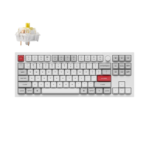 Keychron Q3 Pro Shell White