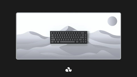 Desert White Deskmat